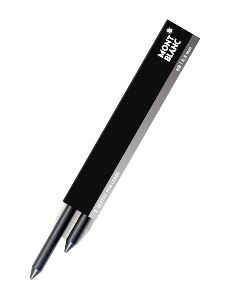 Montblanc Leonardo Sketch Pen Leads 4B, 5.5 mm Twin Pack