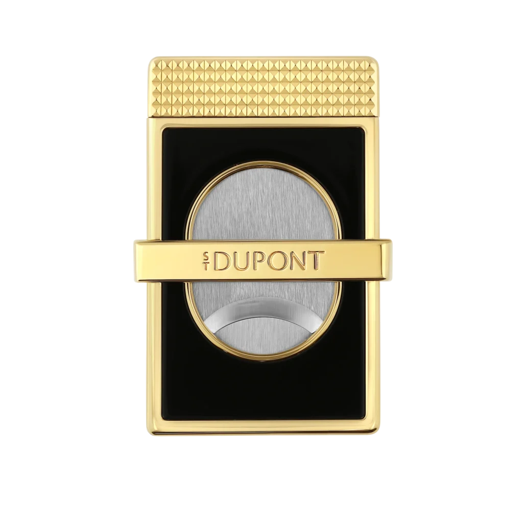 S.T. Dupont Cohiba 60 Slim Black/Gold Cigar Cutter