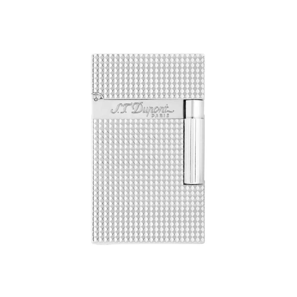 S.T.Dupont Ligne 2 Diamond Head Silver Lighter