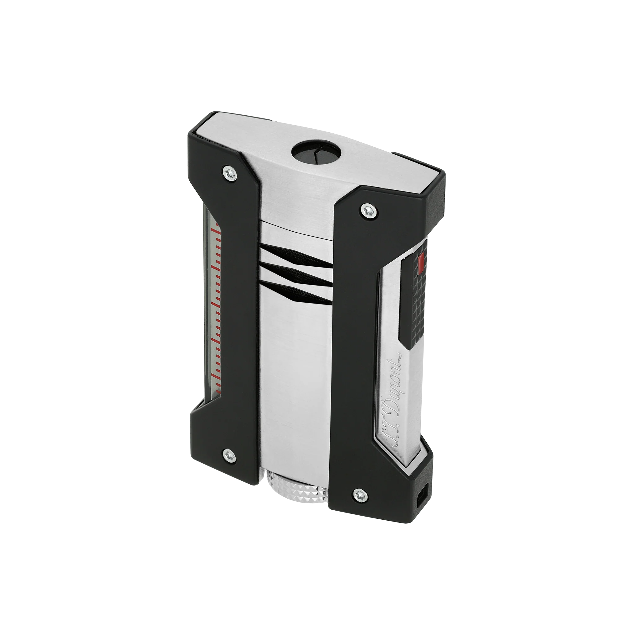 S.T.Dupont Défi Extrême Grey & Brushed Chrome Lighter - Image 3