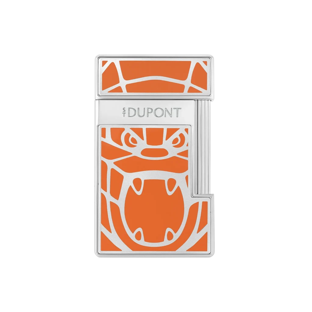 S.T.Dupont Limited Edition Slimmy Orlinski Orange Lighter
