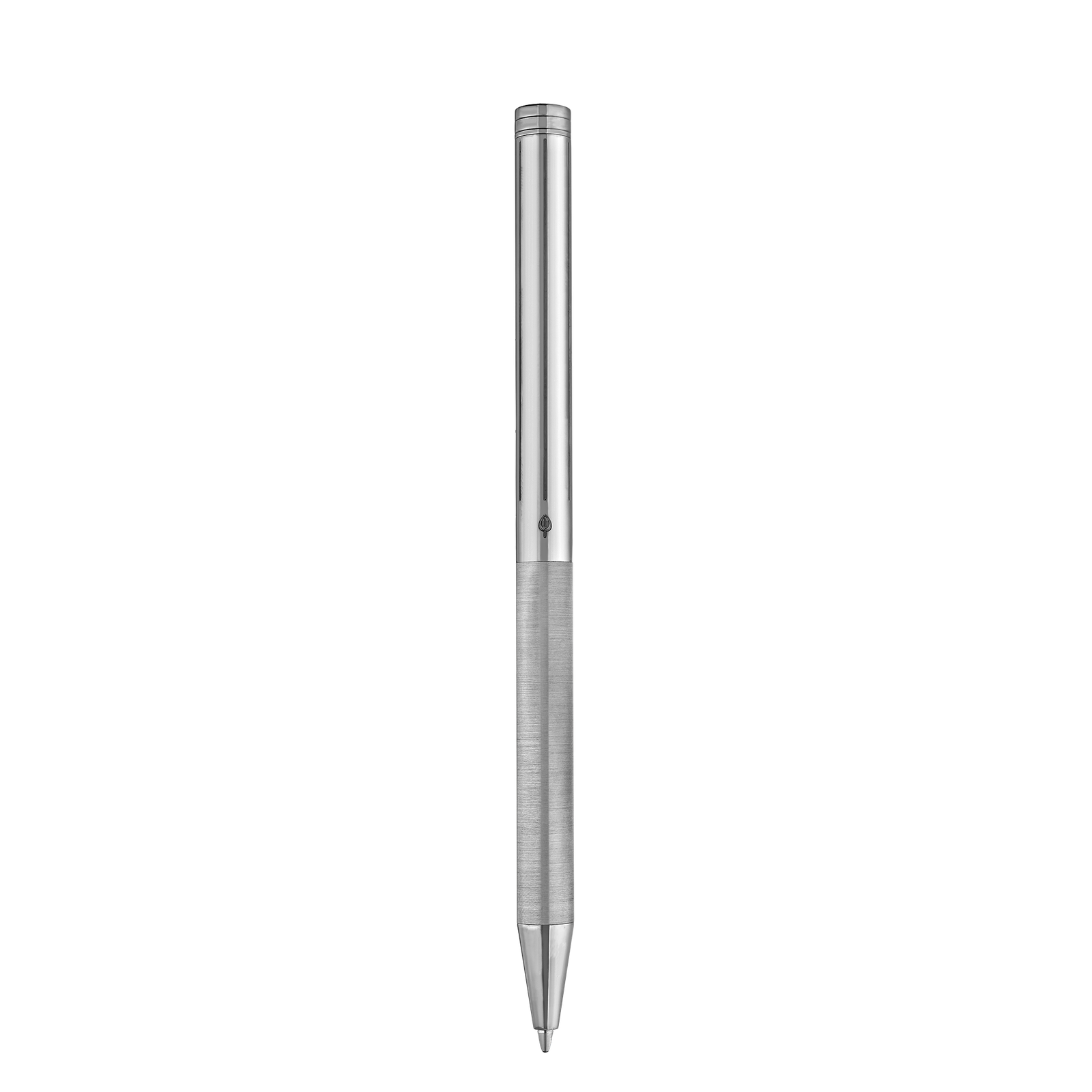 ST Dupont Classique Brushed Palladium Ballpoint Pen - Image 2