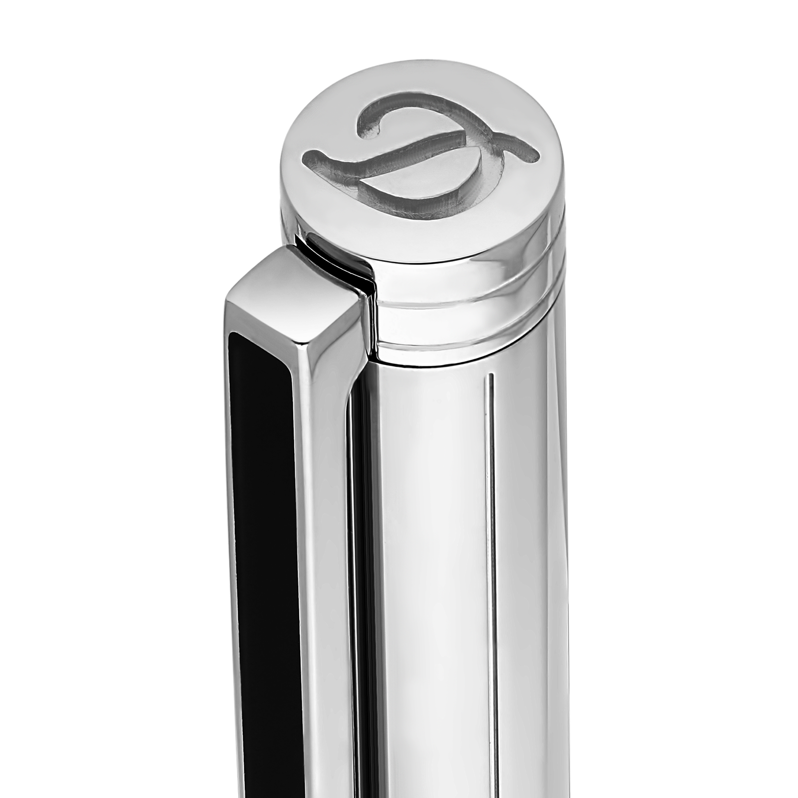 ST Dupont Classique Brushed Palladium Ballpoint Pen - Image 3