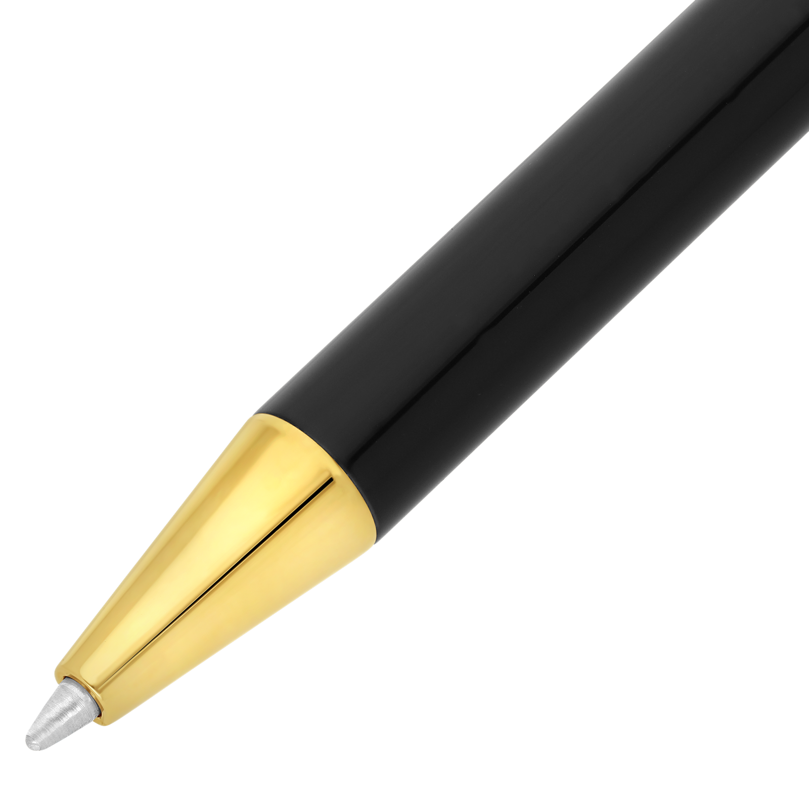 ST Dupont Classique Black & Gold Ballpoint Pen - Image 3