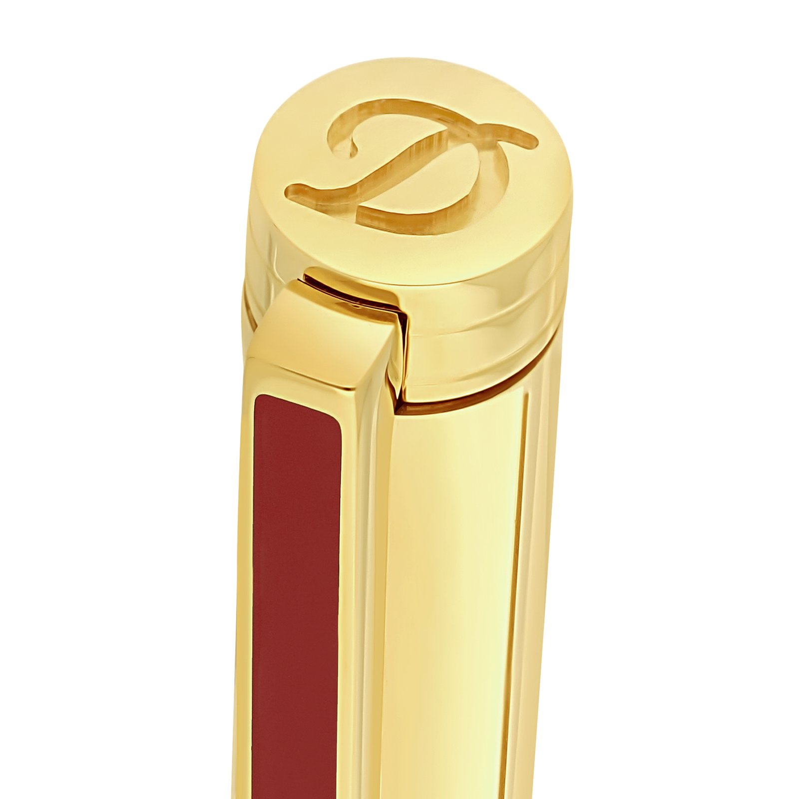 ST Dupont Classique Golden Ballpoint Pen - Image 3