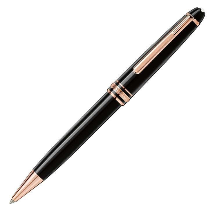 Montblanc Meisterstück Classique Rose Gold Trim Ballpoint Pen