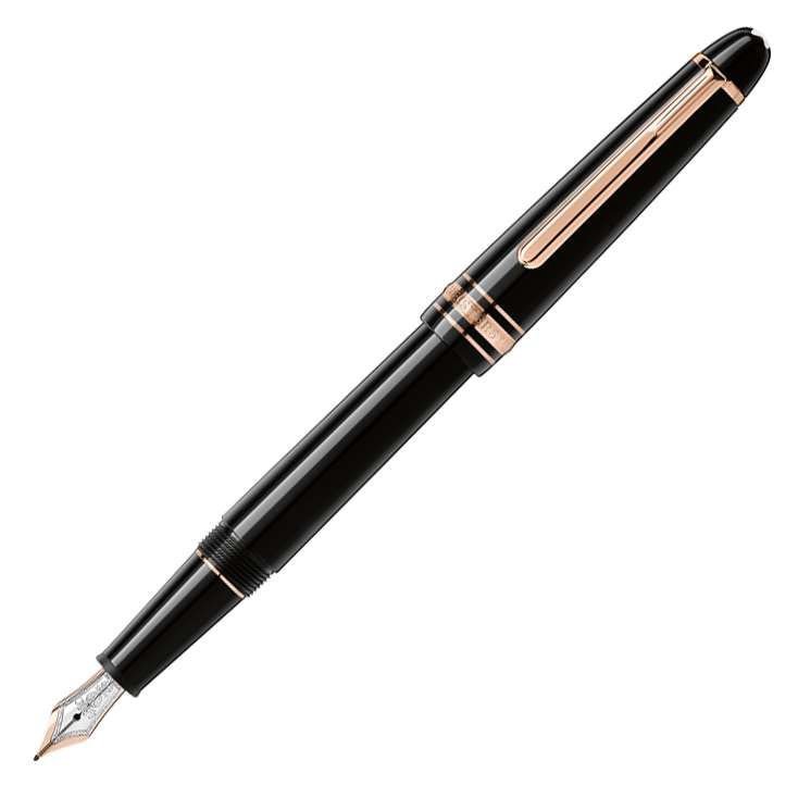 Montblanc 145 Rose Gold Meisterstück Fountain Pen