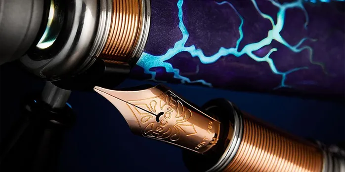 Visconti Nikola Tesla Limited Edition Fountain Pen – Only 88 Pieces Made - Image 7