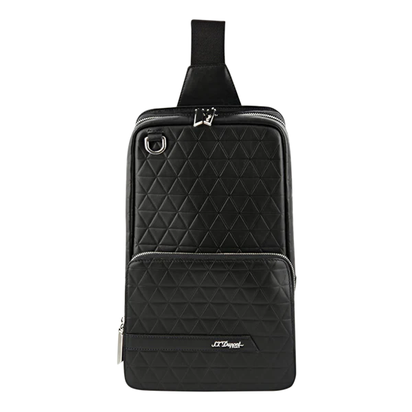 ST Dupont Forehead Black Shoulder Bag