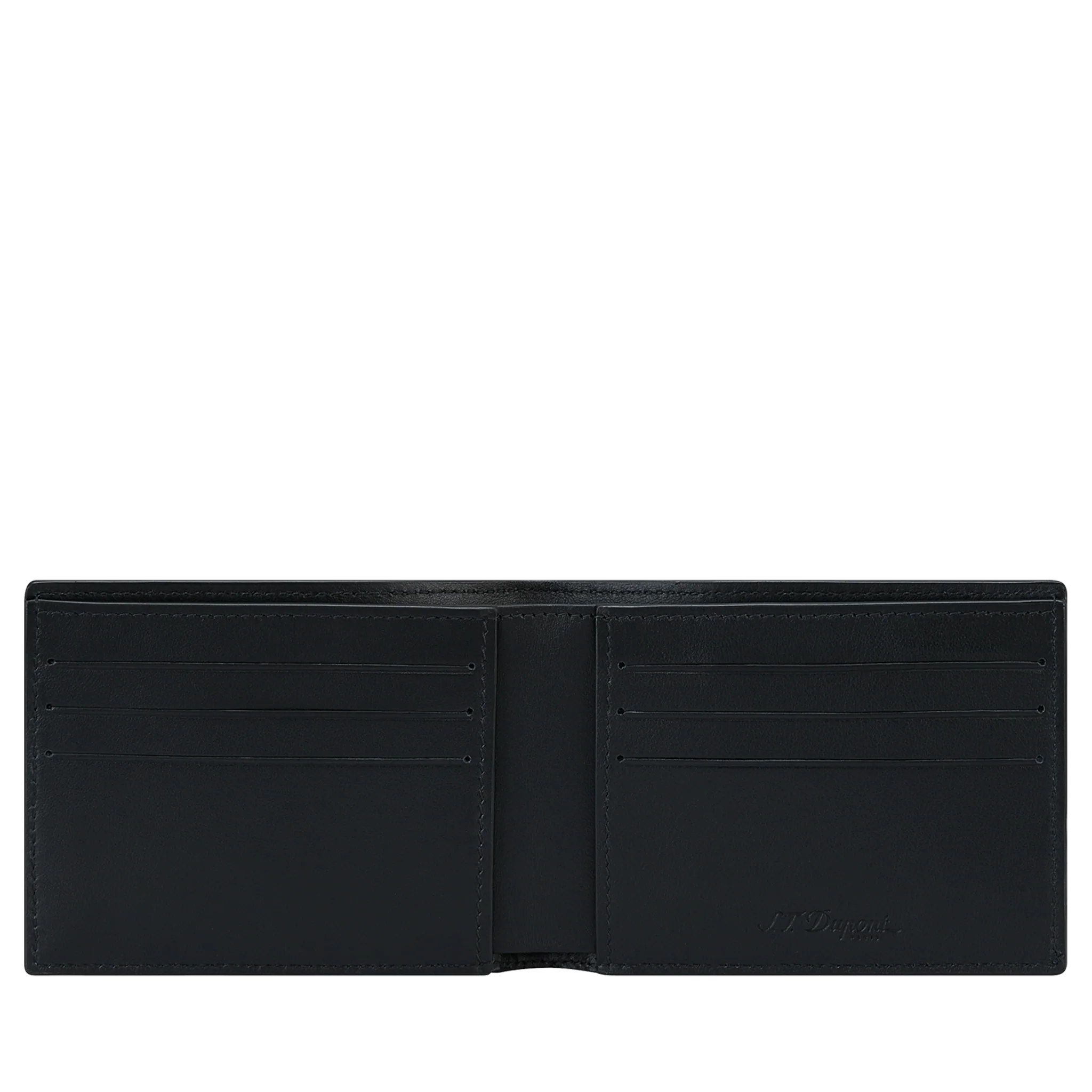 S.T. Dupont Firehead Black Leather 6CC Wallet - Image 2
