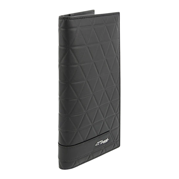 S.T. Dupont Firehead Black Leather Long Wallet - Image 2