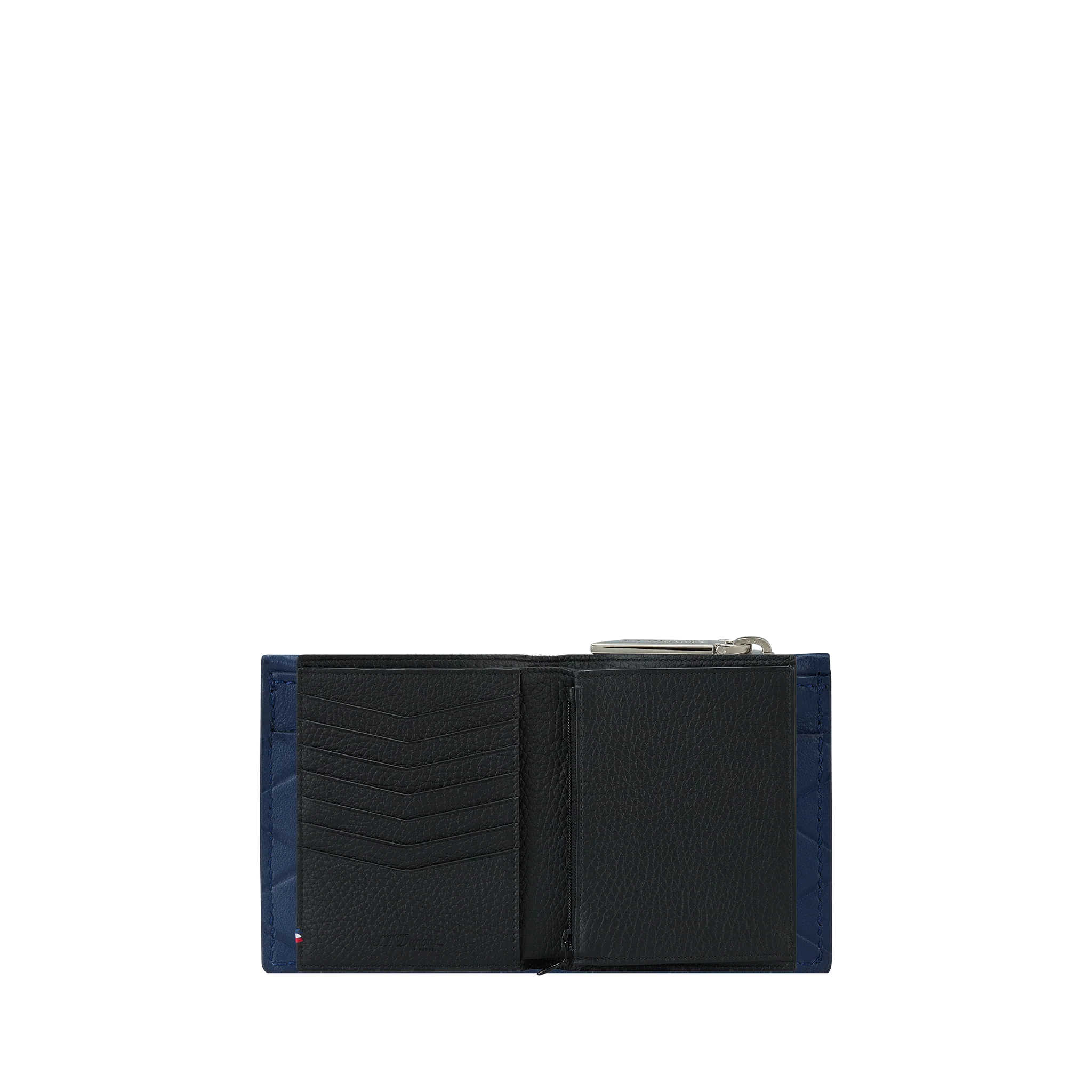 S.T.Dupont Neo Capsule Grained Black High Billfold 7 Card Long Wallet - Image 2