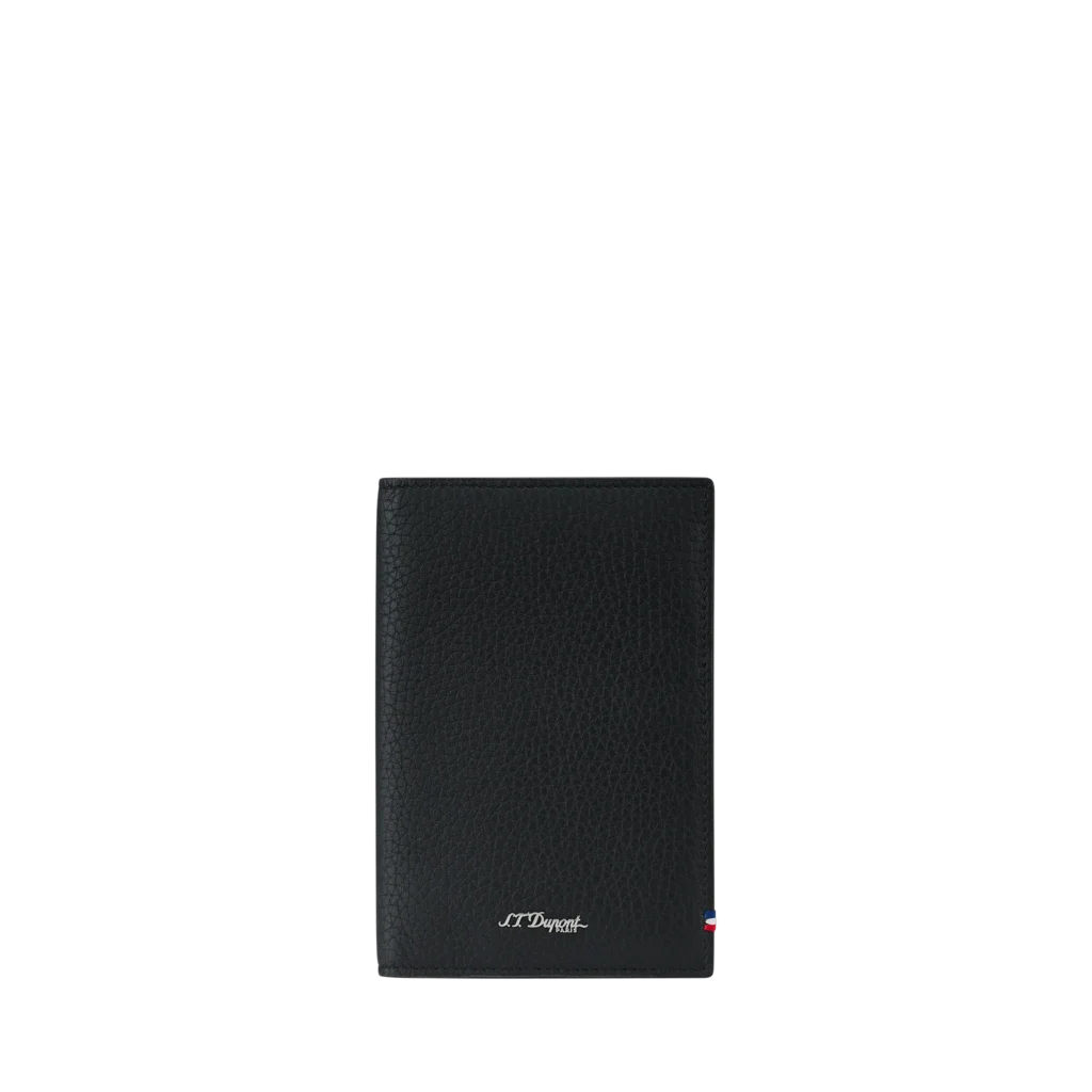S.T.Dupont Neo Capsule Grained Black Passport Holder