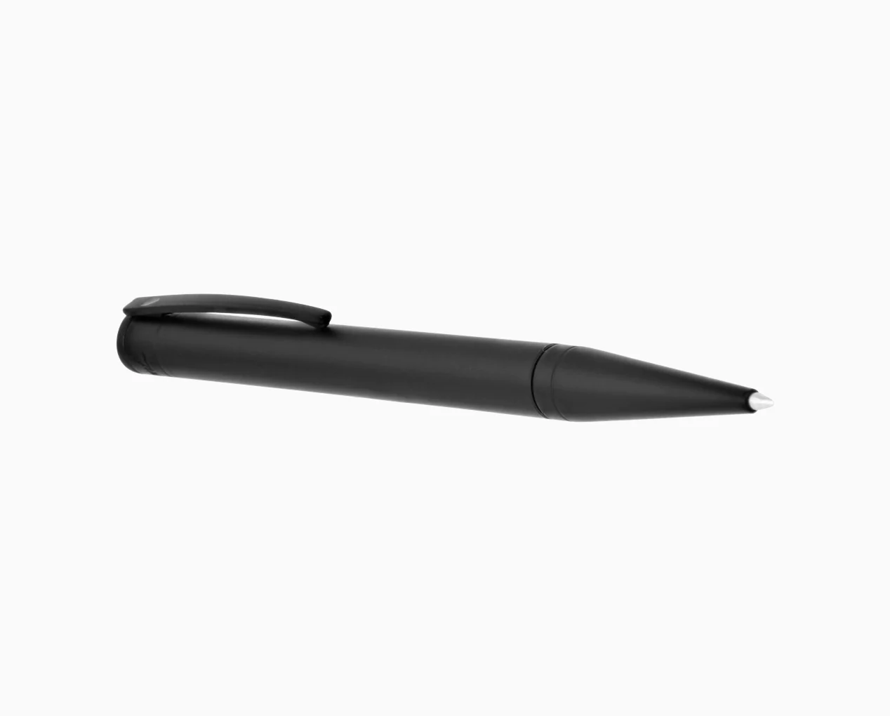 S.T. Dupont D-Initial Matte Black Ballpoint Pen - Image 2