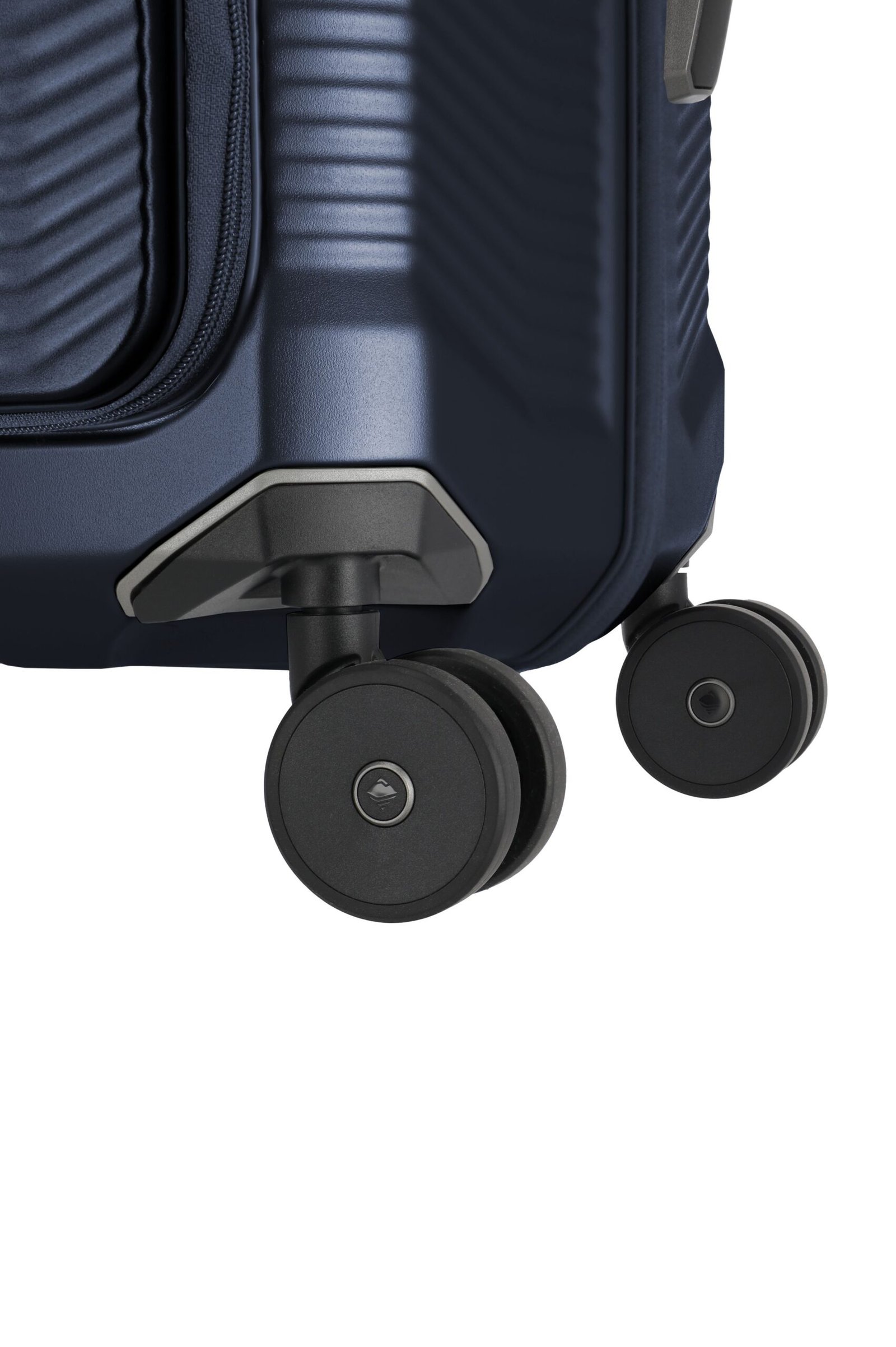 Travelite Millennium Navy Small Suitcase w/ Front Pocket - Image 12
