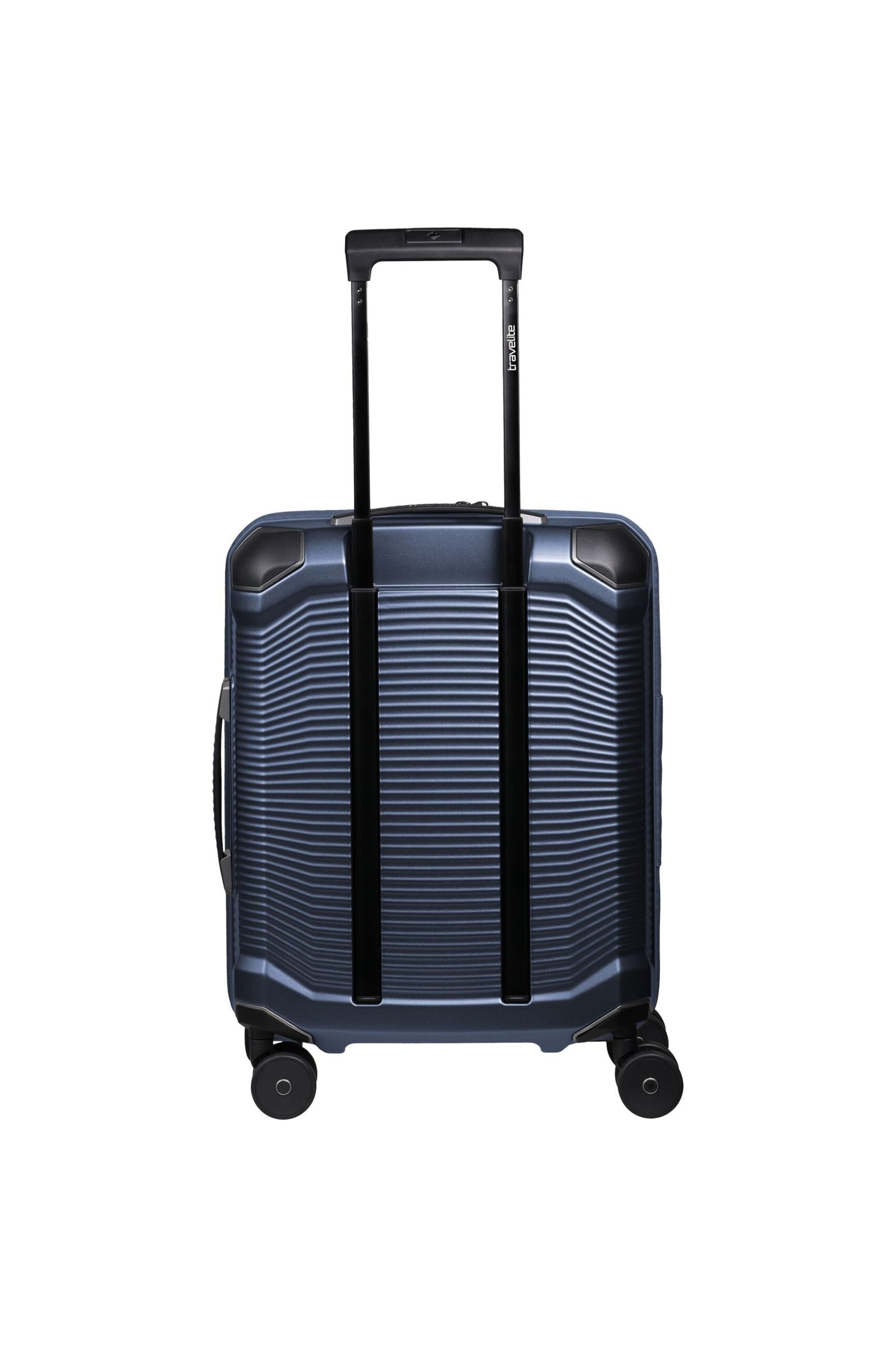 Travelite Millennium Navy Small Suitcase w/ Front Pocket - Image 7