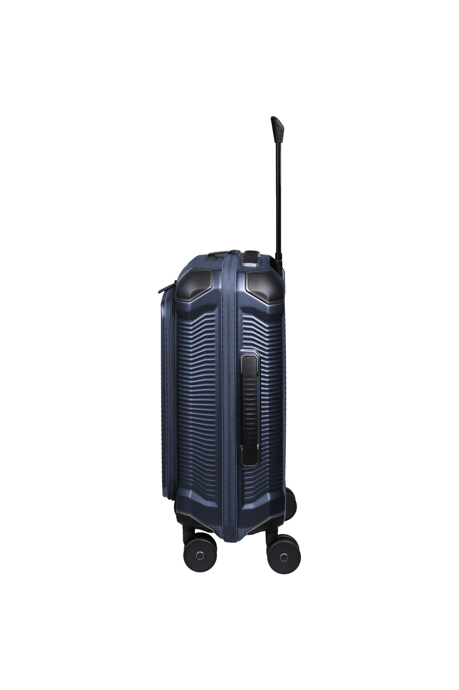 Travelite Millennium Navy Small Suitcase w/ Front Pocket - Image 9
