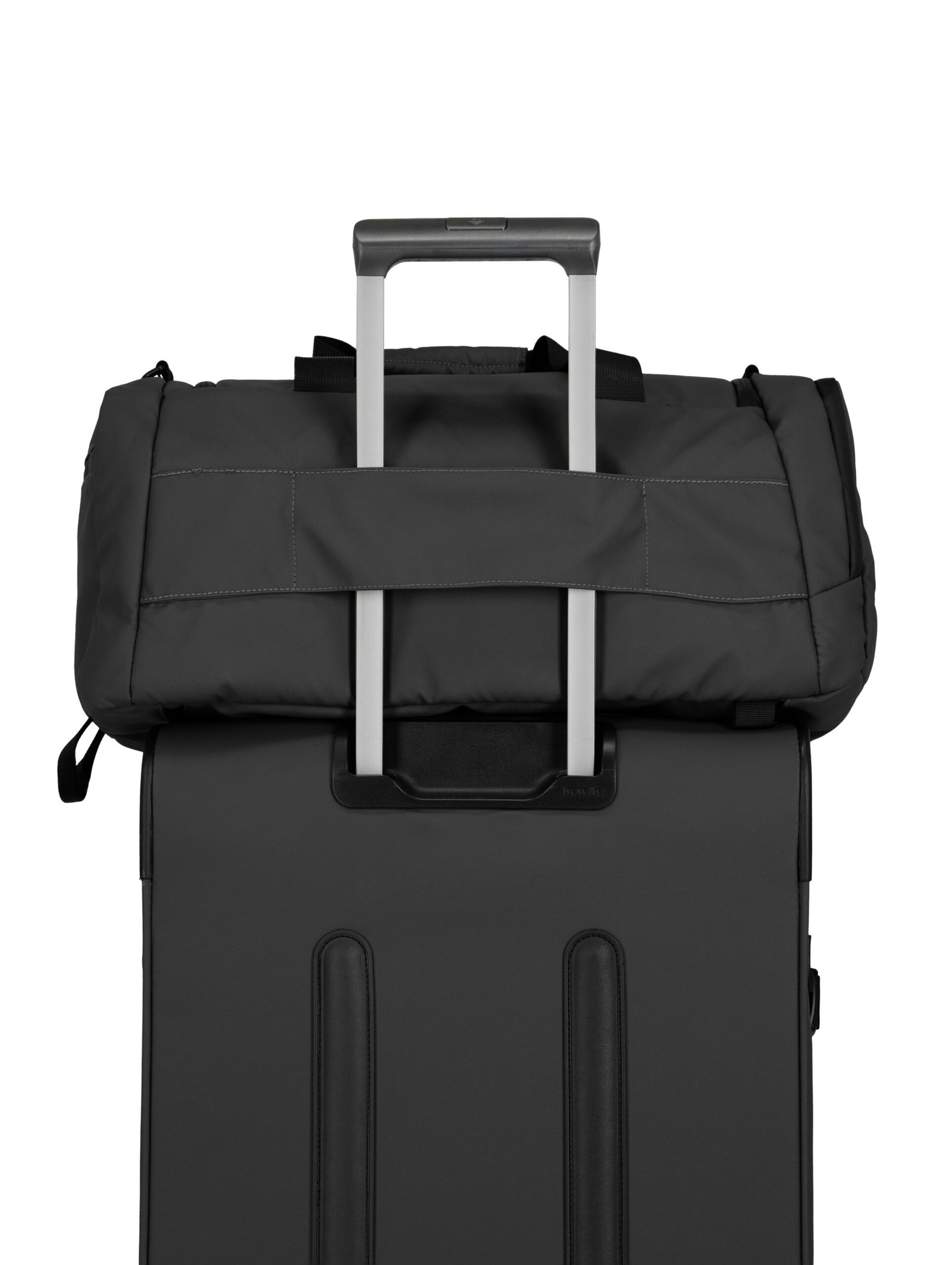 Travelite Briize Black Weekender Duffle Bag - Image 4