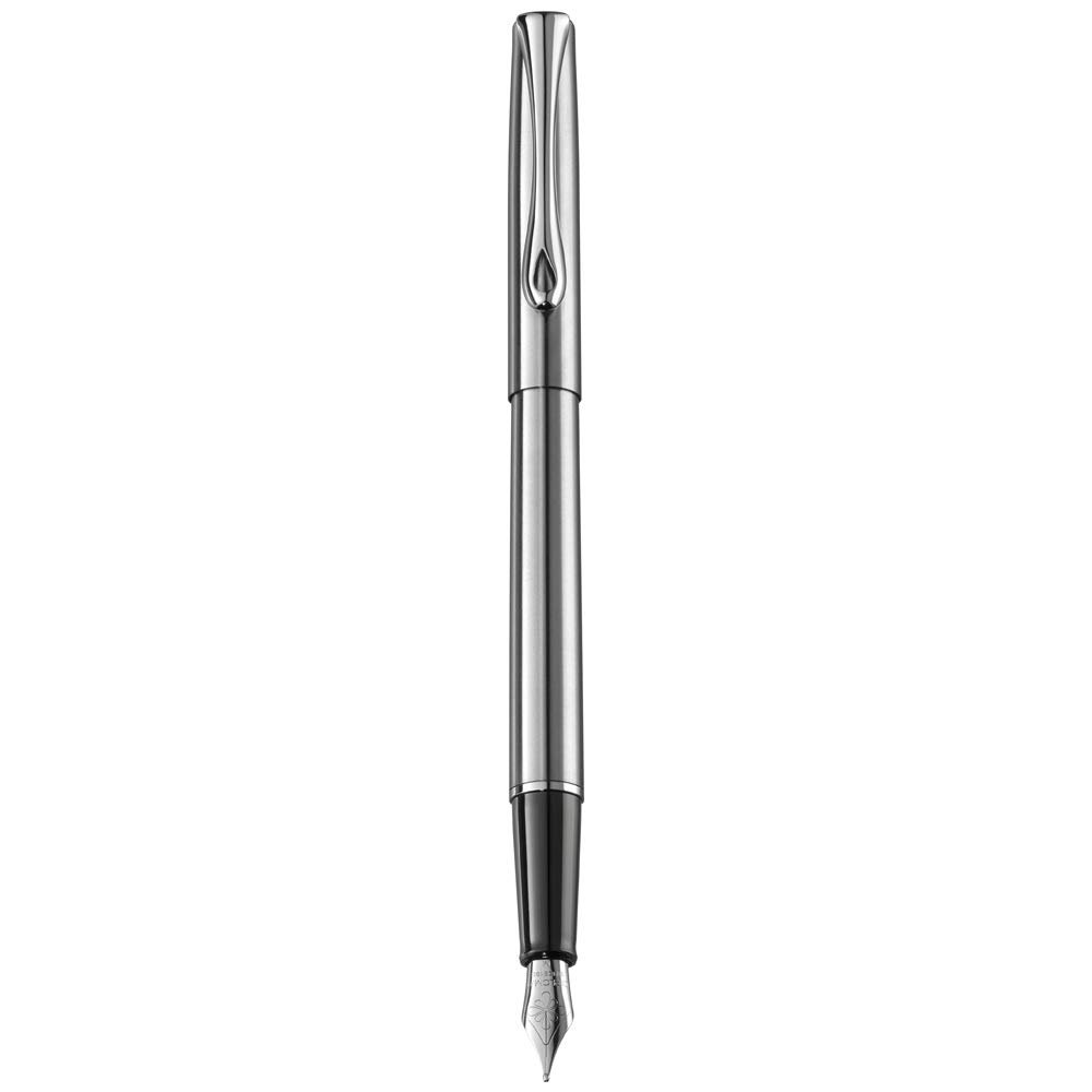 Diplomat Traveller stainless steel – Fine Fountain Pen - Image 2