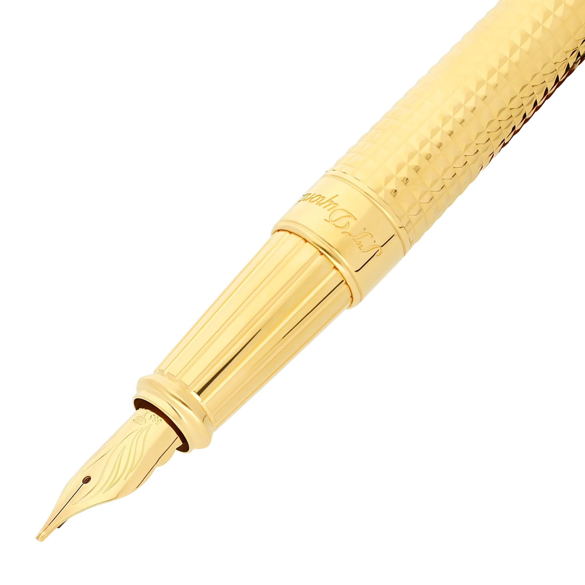 S.T Dupont Line D Eternity L Golden Fountain Pen - Image 2
