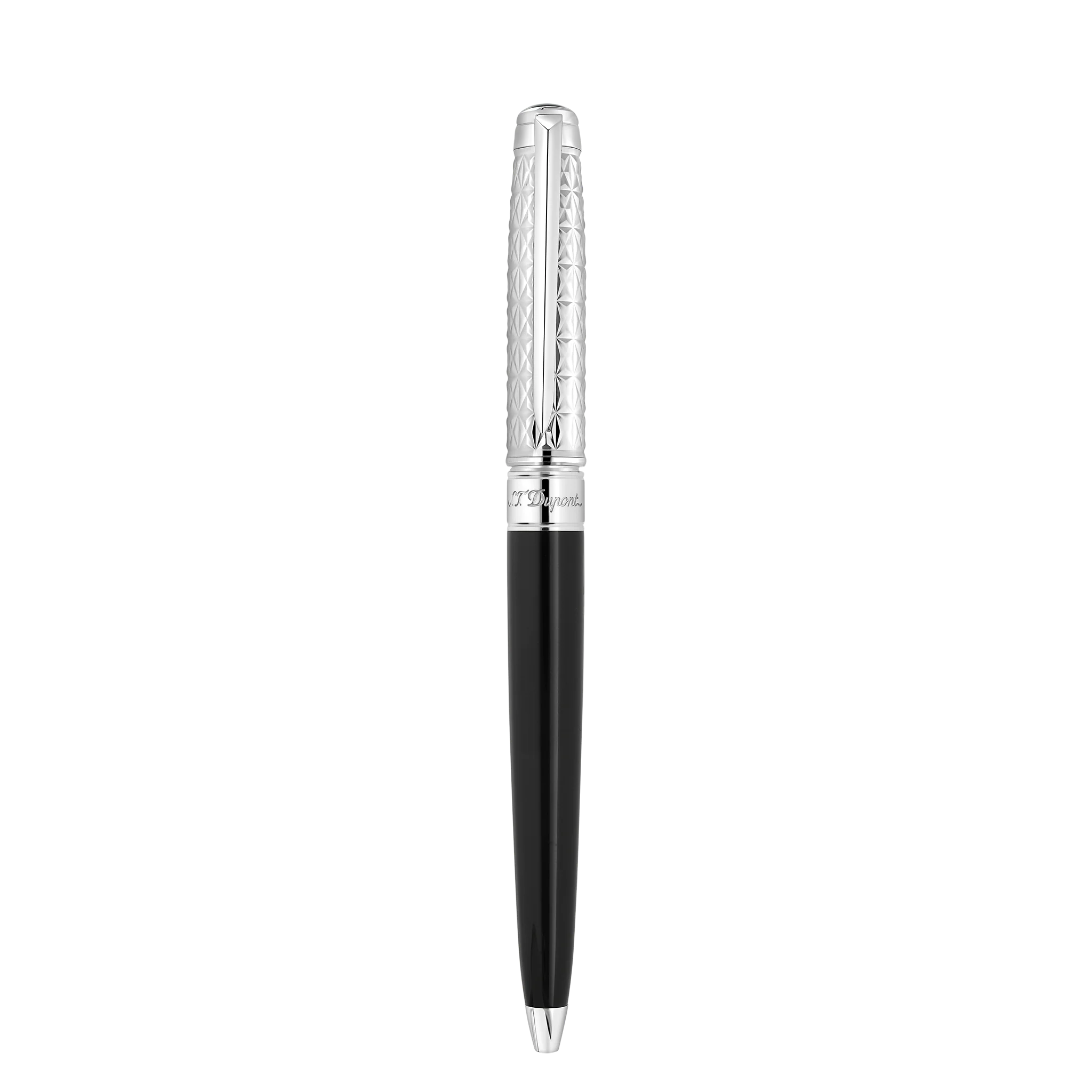 S.T. Dupont Fire X Line D Eternity Black/Palladium Rollerball Pen - Image 4