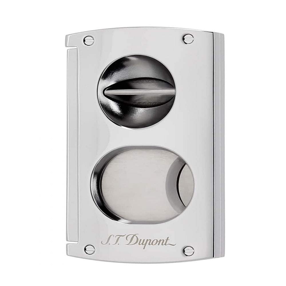 S.T.Dupont Double Blade Chrome Cigar Cutter
