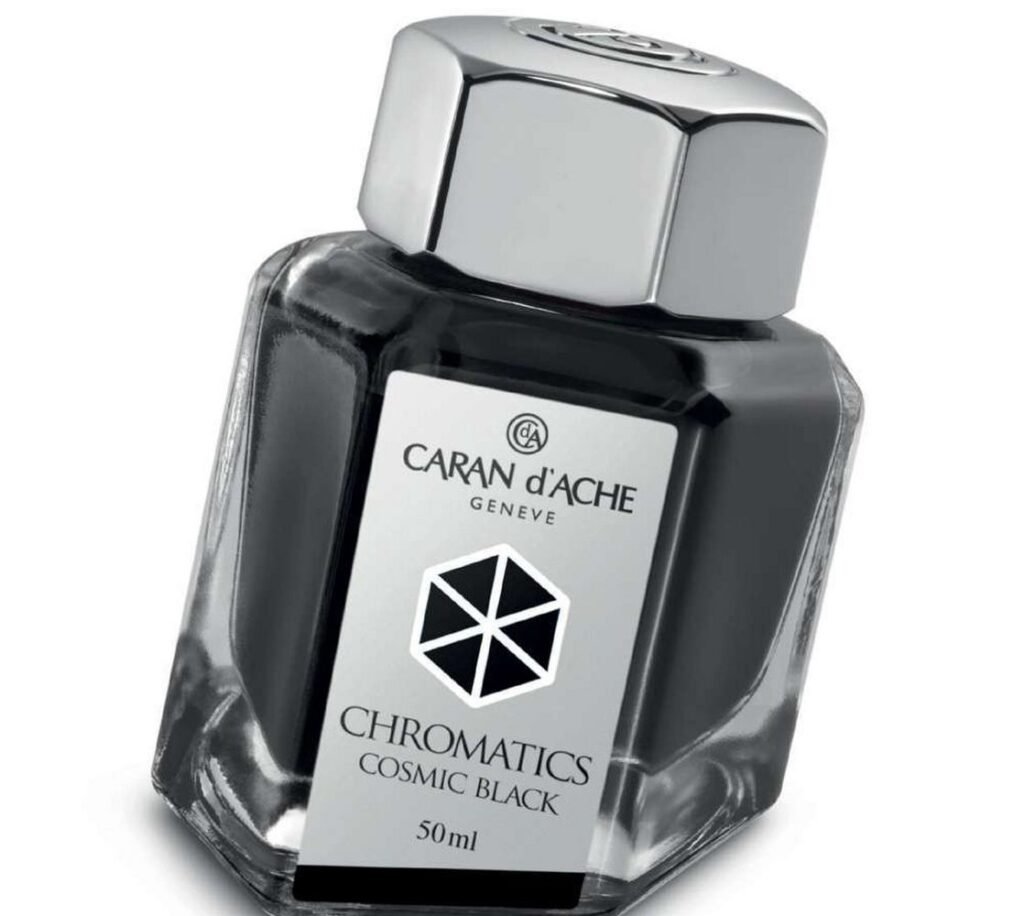 Caran d’Ache Cosmic Black Chromatics 50ml Ink Bottle