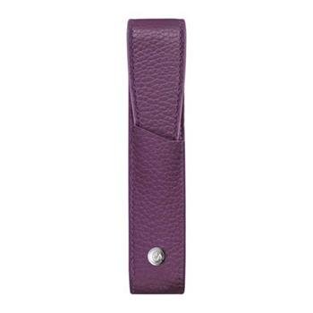 Caran d’Ache Léman Lilac 1 Pen Grained Calfskin Leather Pen Holder