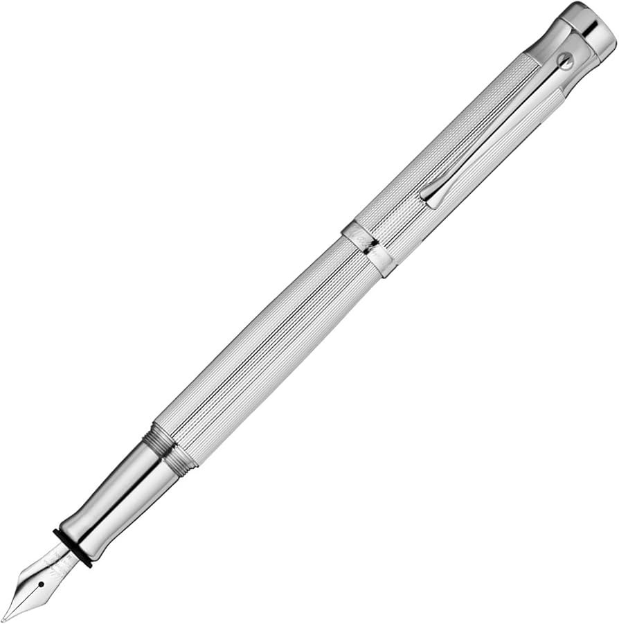 Waldmann Tango Square Sterling Silver Fountain Pen