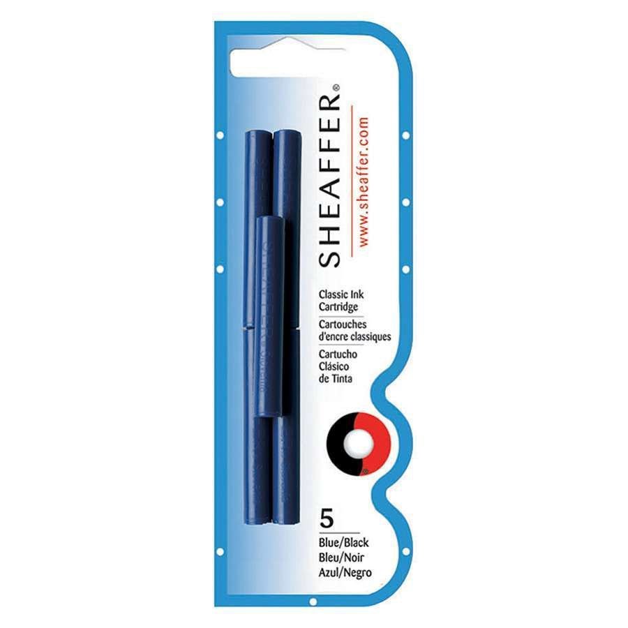 Sheaffer Classic Cartridges 5 Pack Black