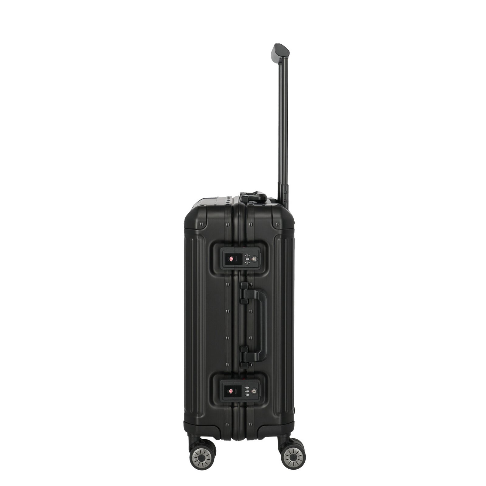 Travelite Next Aluminium Small Black Trolley - Image 3