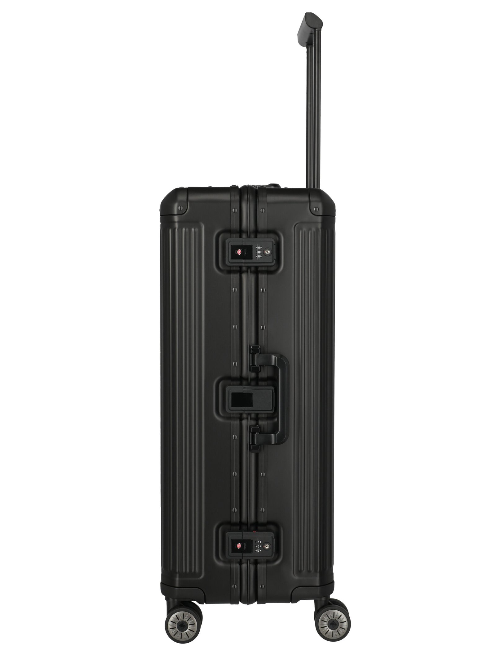 Travelite Next Aluminium Black Large Suitcase - Image 3