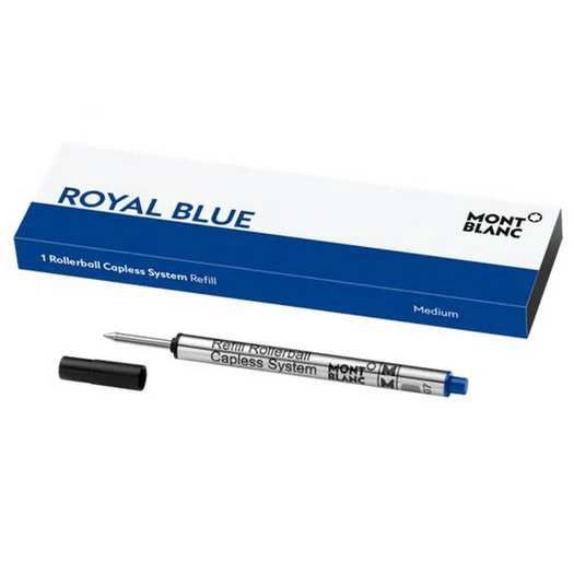 Montblanc Royal Blue Capless Rollerball Refill