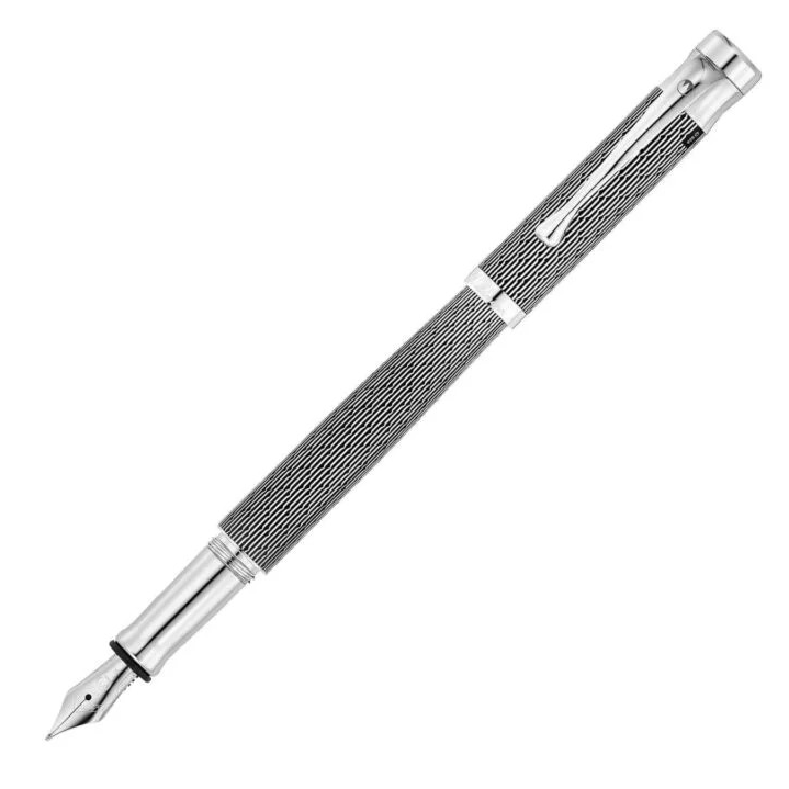 Waldmann Tango Black & Sterling Silver Fountain Pen