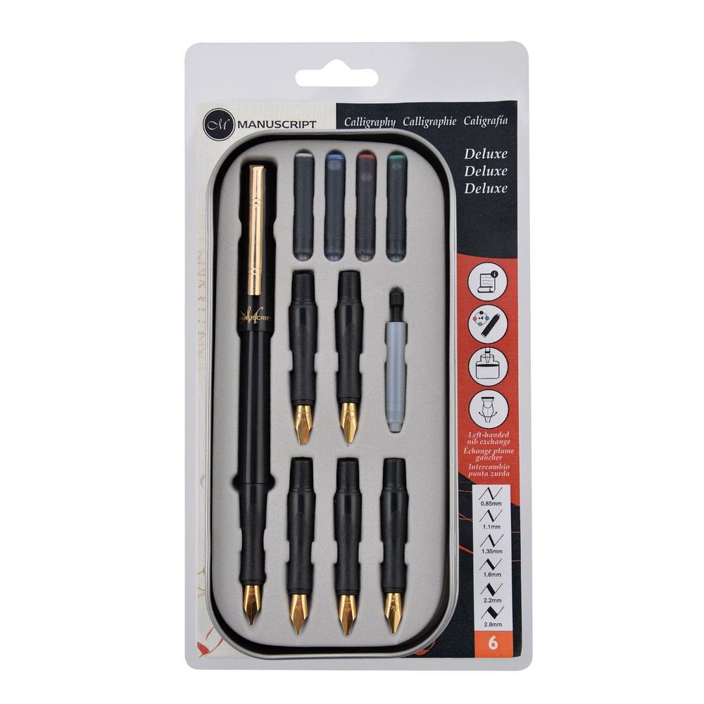 Manuscript Deluxe Caligraphy 6 Nib Set