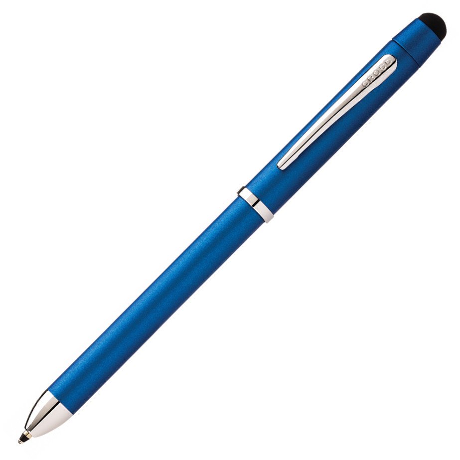 Cross Tech3+ Metallic Blue and Chrome Multi-Function Pen