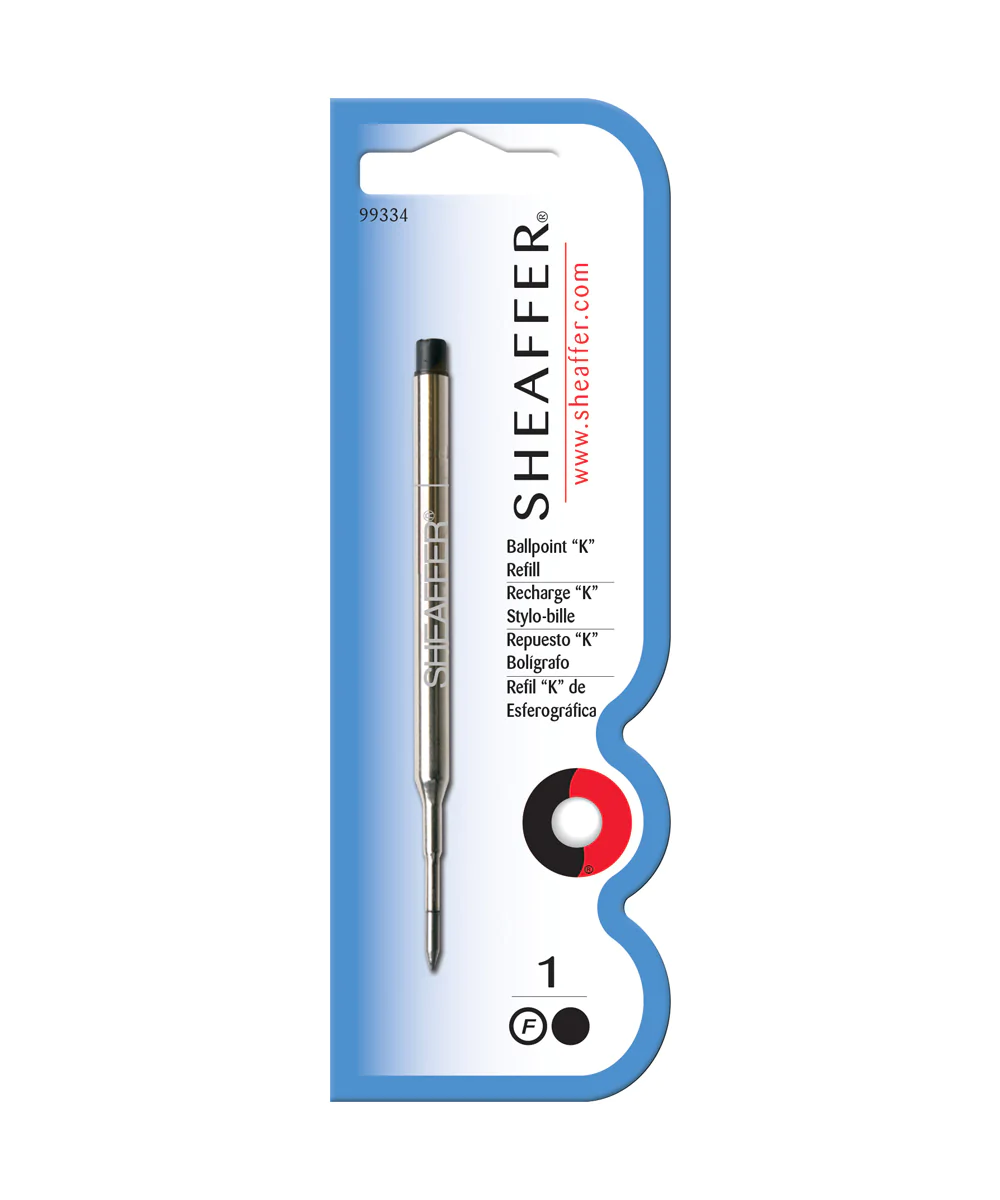 Sheaffer K Ballpoint Refill Black Medium