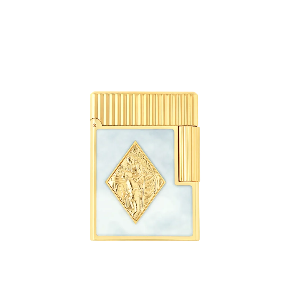 S.T.Dupont Ligne 1 Cling Romeo y Julieta White/Yellow Gold Lighter