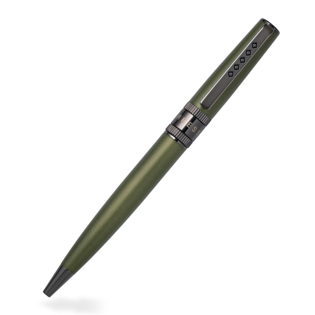 Tom Hessin Rebel Collection Garrison Green Gunmetal Trim Mechanical Pencil