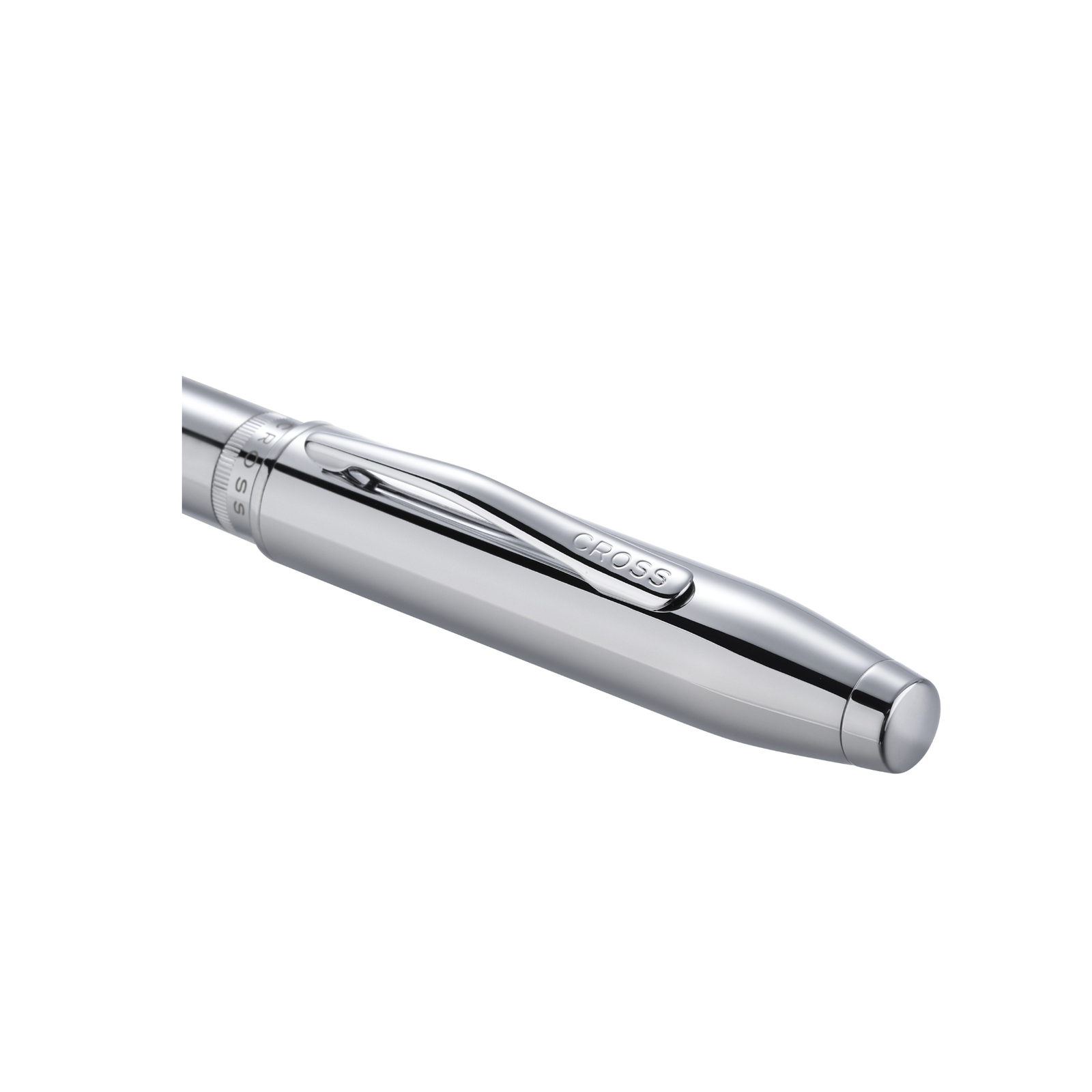 Cross Foundry Polished Chrome with Polished Chrome Trim Ballpoint Pen - Image 2