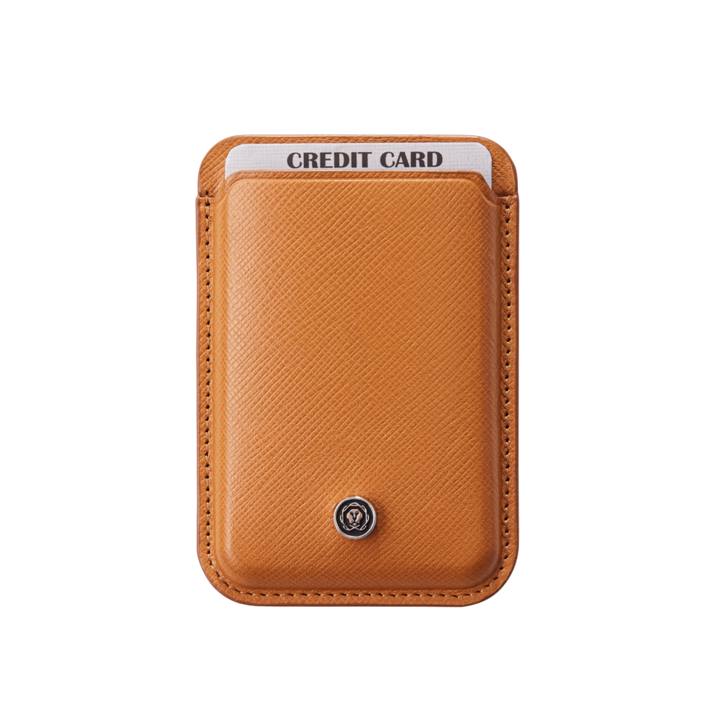 Cross Mocha Magnetic Card Holder