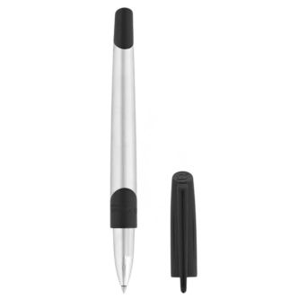 S.T. Dupont Defi Mil Chrome/Black Rollerball Pen