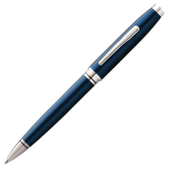 Cross Coventry Blue Lacquer Chrome Trim