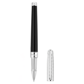 S.T. Dupont Fire X Line D Eternity Black/Palladium Rollerball Pen