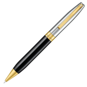 Sheaffer Legacy Glossy Black, Chrome & 14k Gold-Plated Rollerball Pen