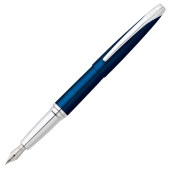 Cross ATX Translucent Blue Fountain Pen
