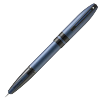 Sheaffer Icon Matte Blue Lacquer with BlackTrim Fountain Pen – Medium