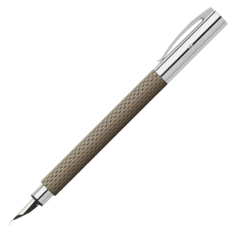 Faber-Castell Ambition OptArt Black Sand Fountain Pen