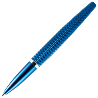 Diplomat Viper Guilloche Blue Rollerball Pen