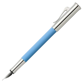 Graf Von Faber Castell Guilloche Gulf Blue Fountain Pen